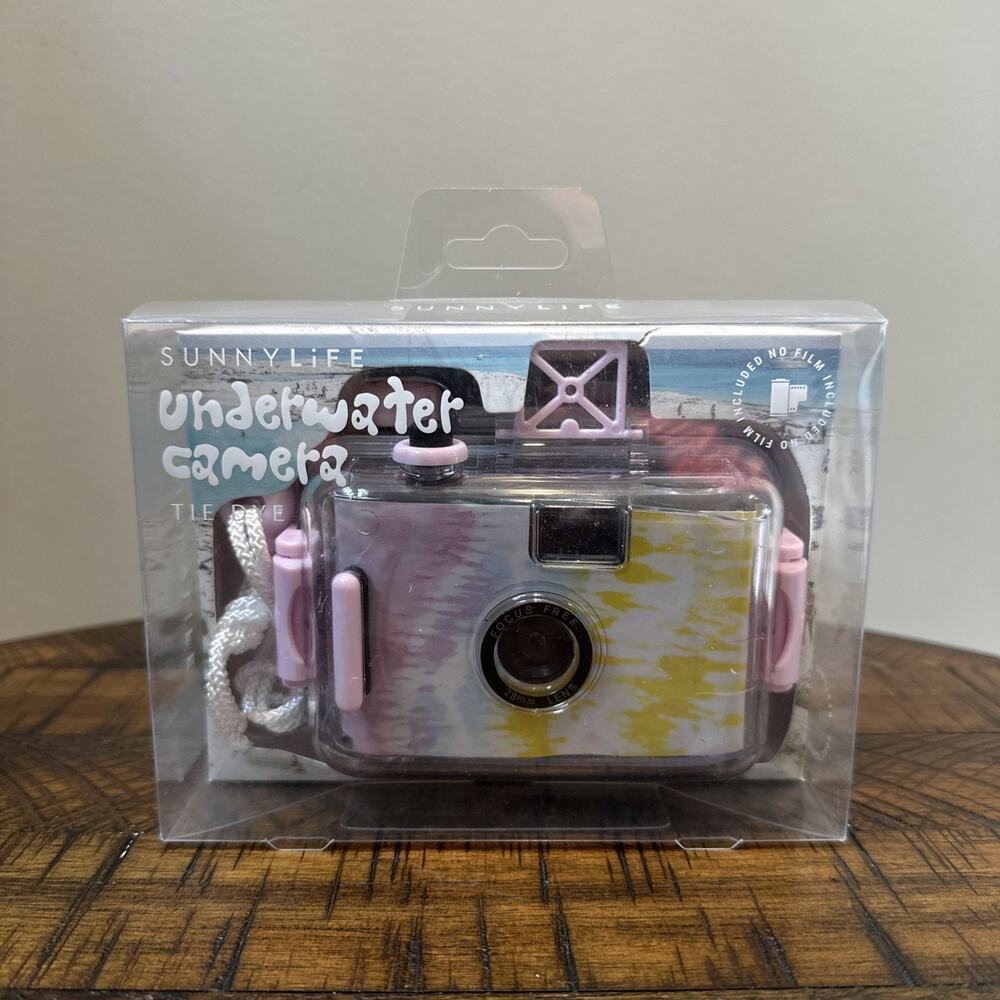 Sunny Life Underwater 35mm Film Camera Tie Dye‎ - New in Box
